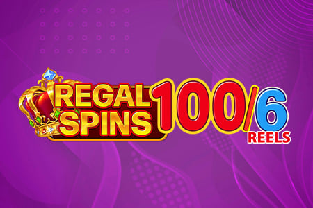Regal Spins 100/6 reels