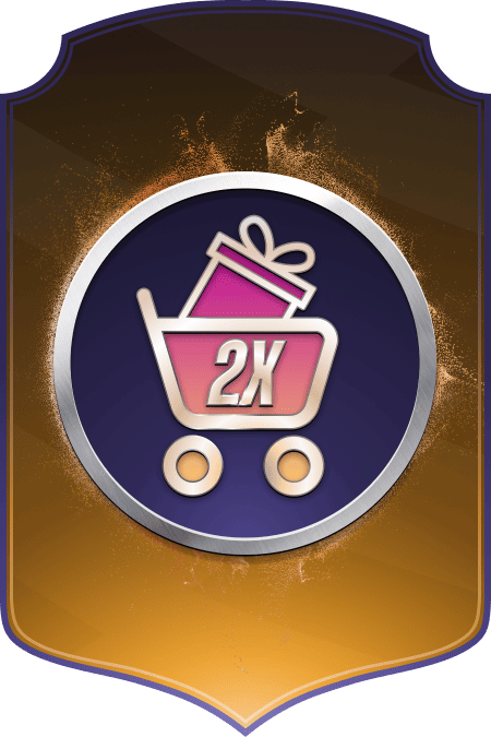 Effettua 2 acquisti in negozio